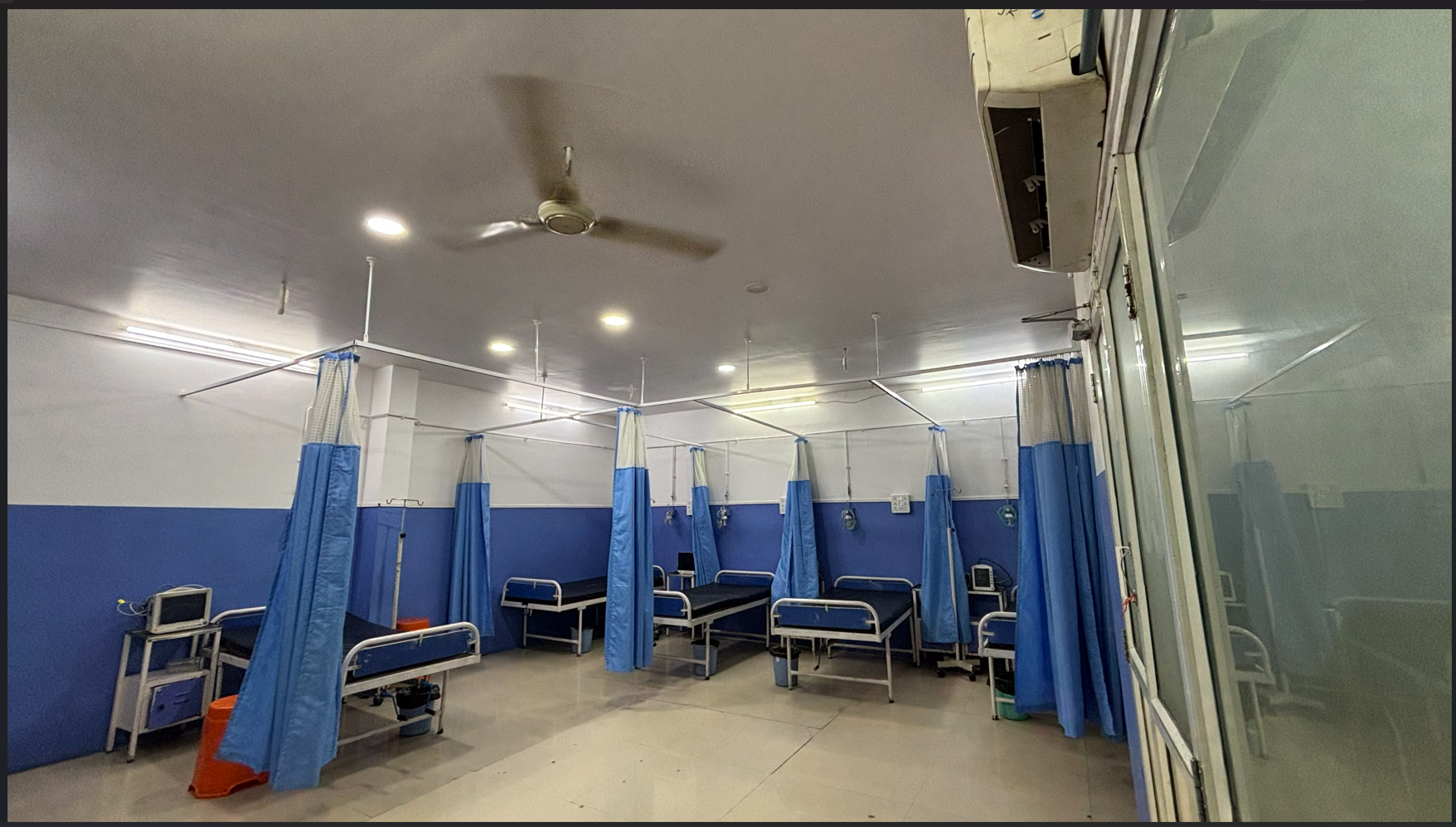 Maa Narmada Hospital Sehore reception and interior
