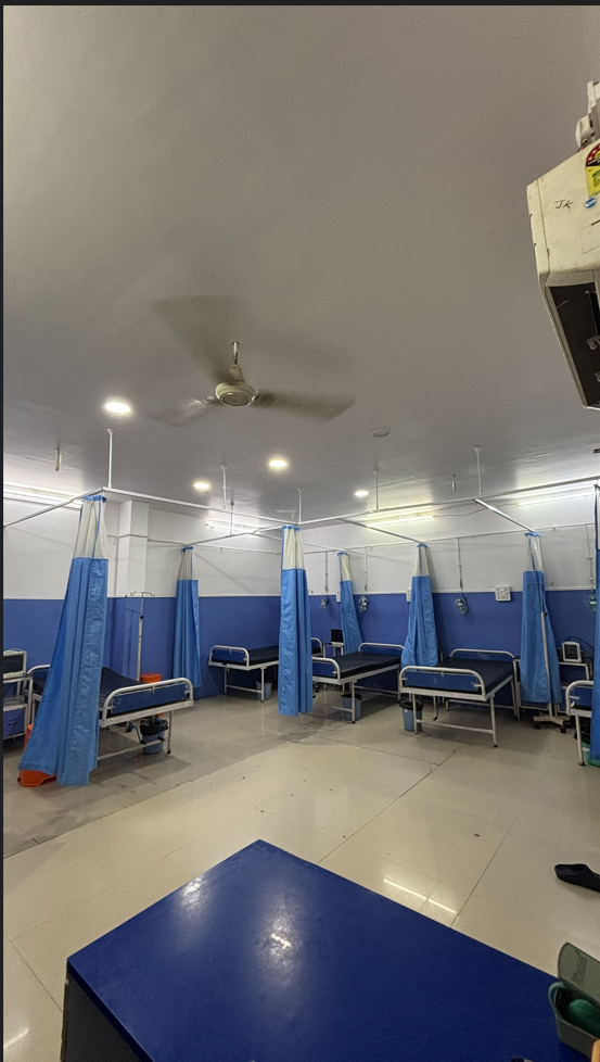 Maa Narmada Hospital Sehore modern hospital beds